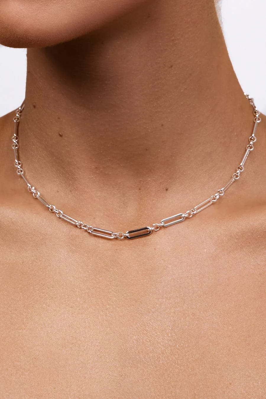 Necklaces OS / SILVER MAEVE NECKLACE IN SILVER