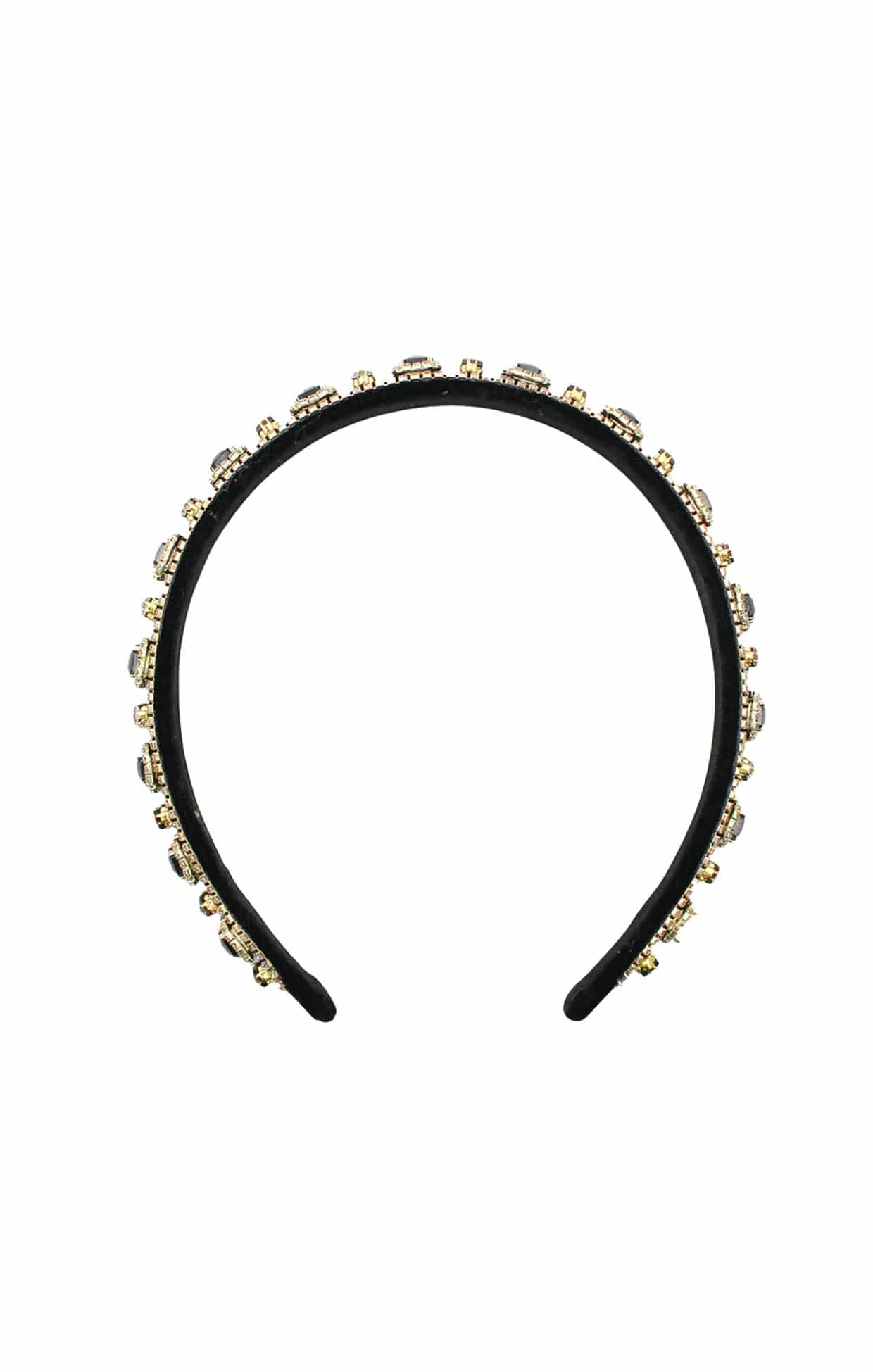 Headwear OS / BLACK SABINE HEADBAND IN BLACK