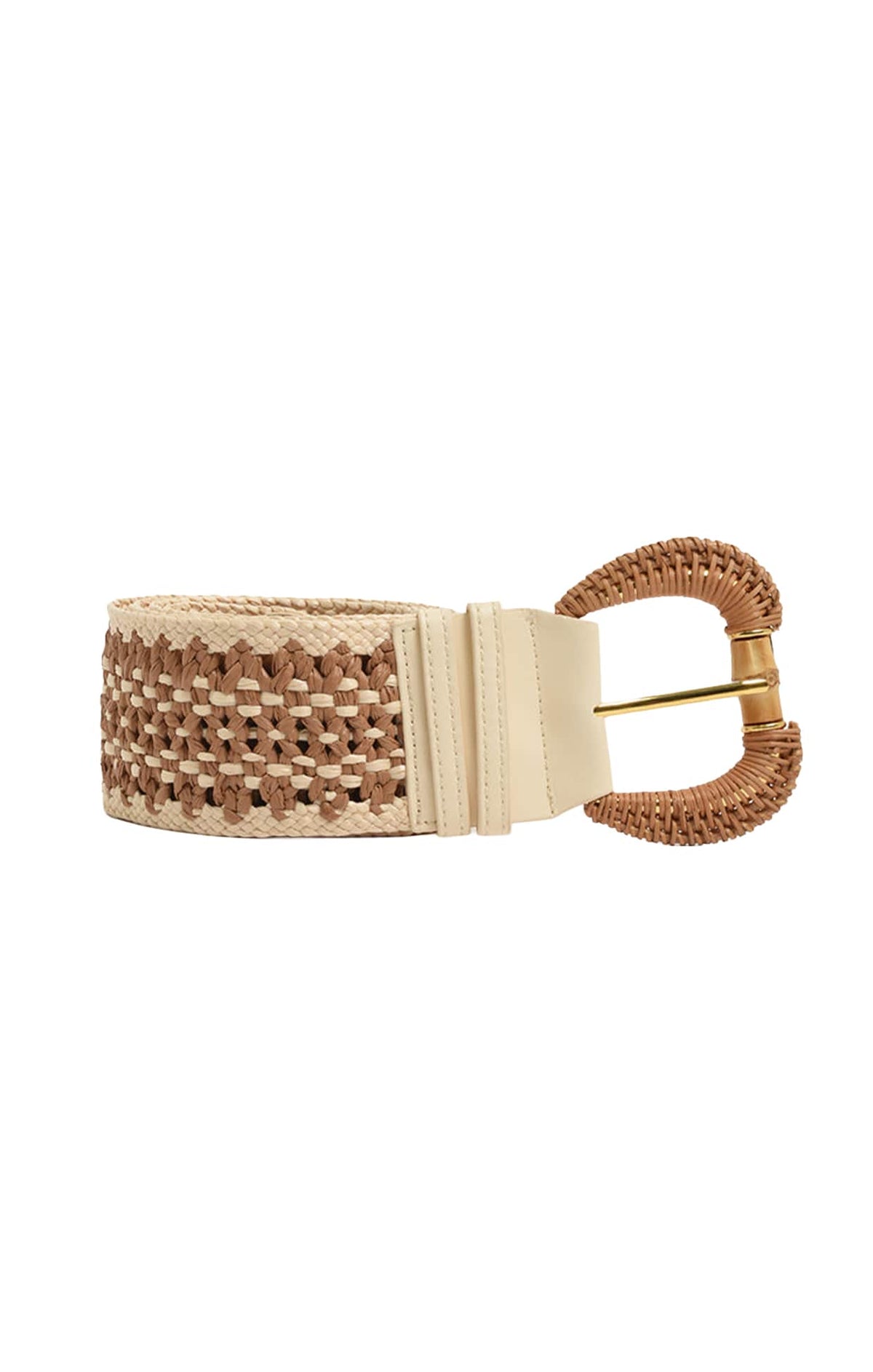 Belts OS / NATURAL TOGGLE WEAVE BELT NATURAL