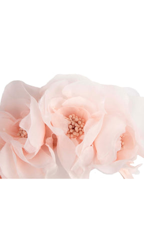 Millinery OS / Pink LILITH FLORAL HEADBAND IN PINK