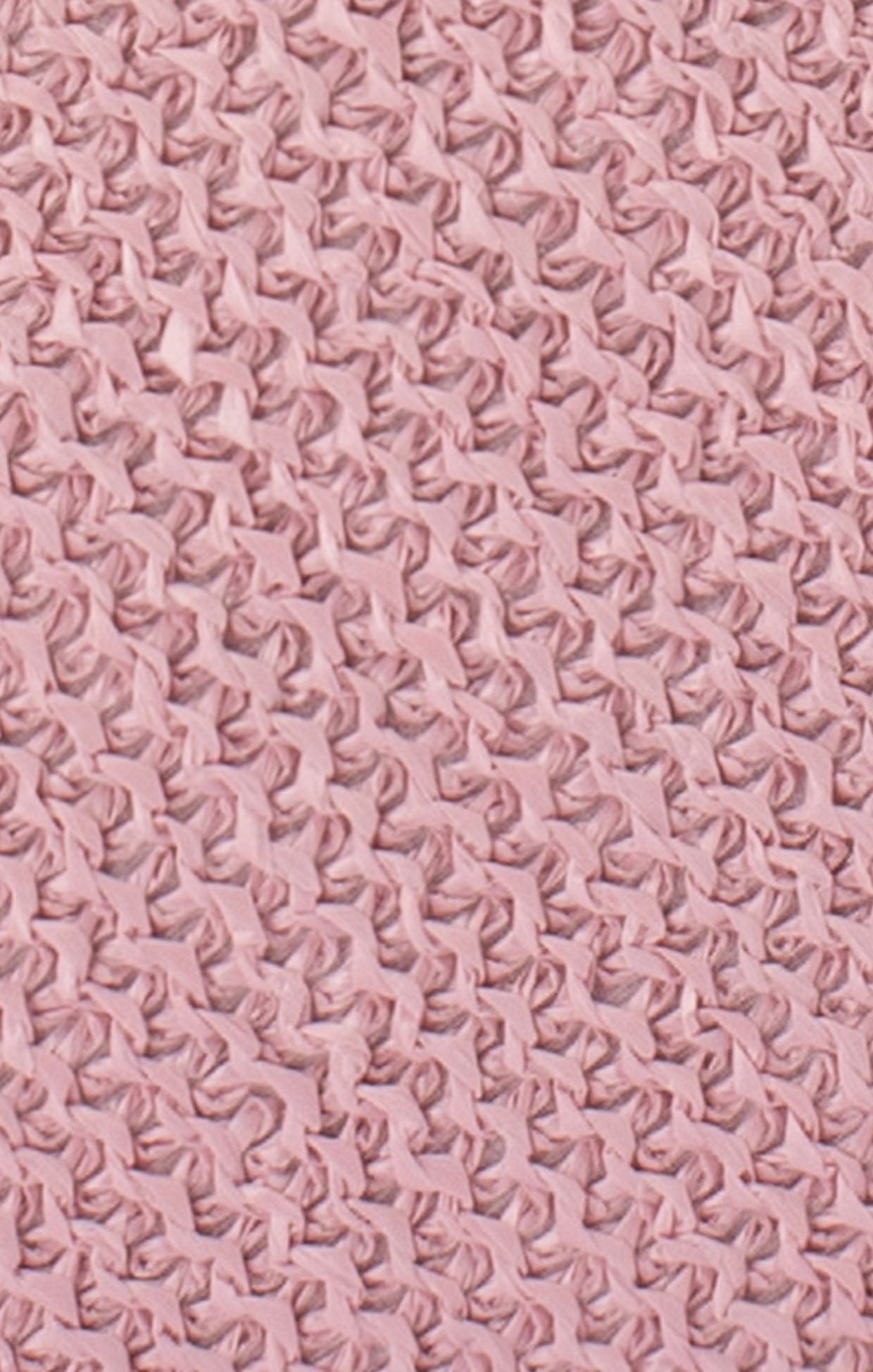 Bags OS / PINK BIRDIE WOVEN CLUTCH BAG IN PINK