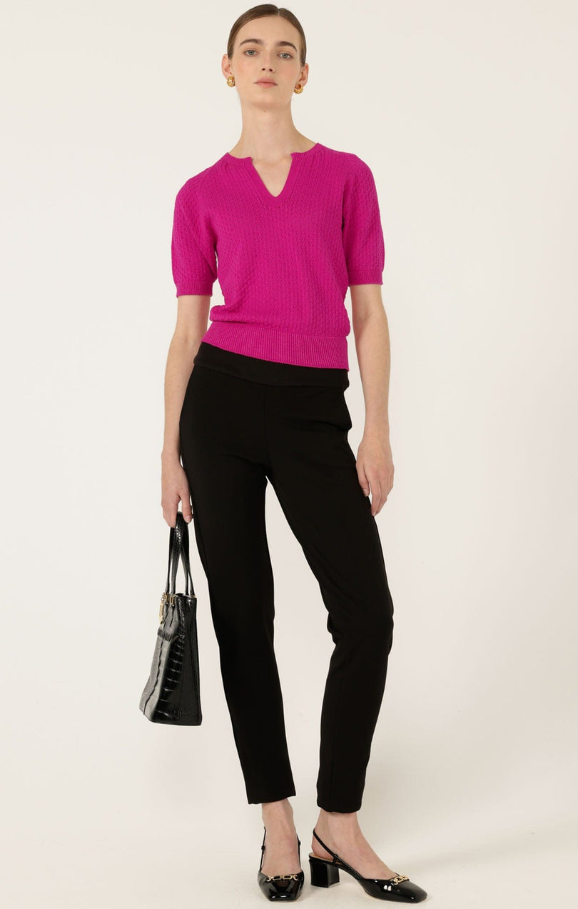 Pants Multi Occasion TAPERED LEG PANT IN BLACK