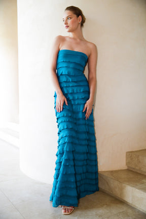 Dresses MADDISON DRESS IN AQUA BLUE