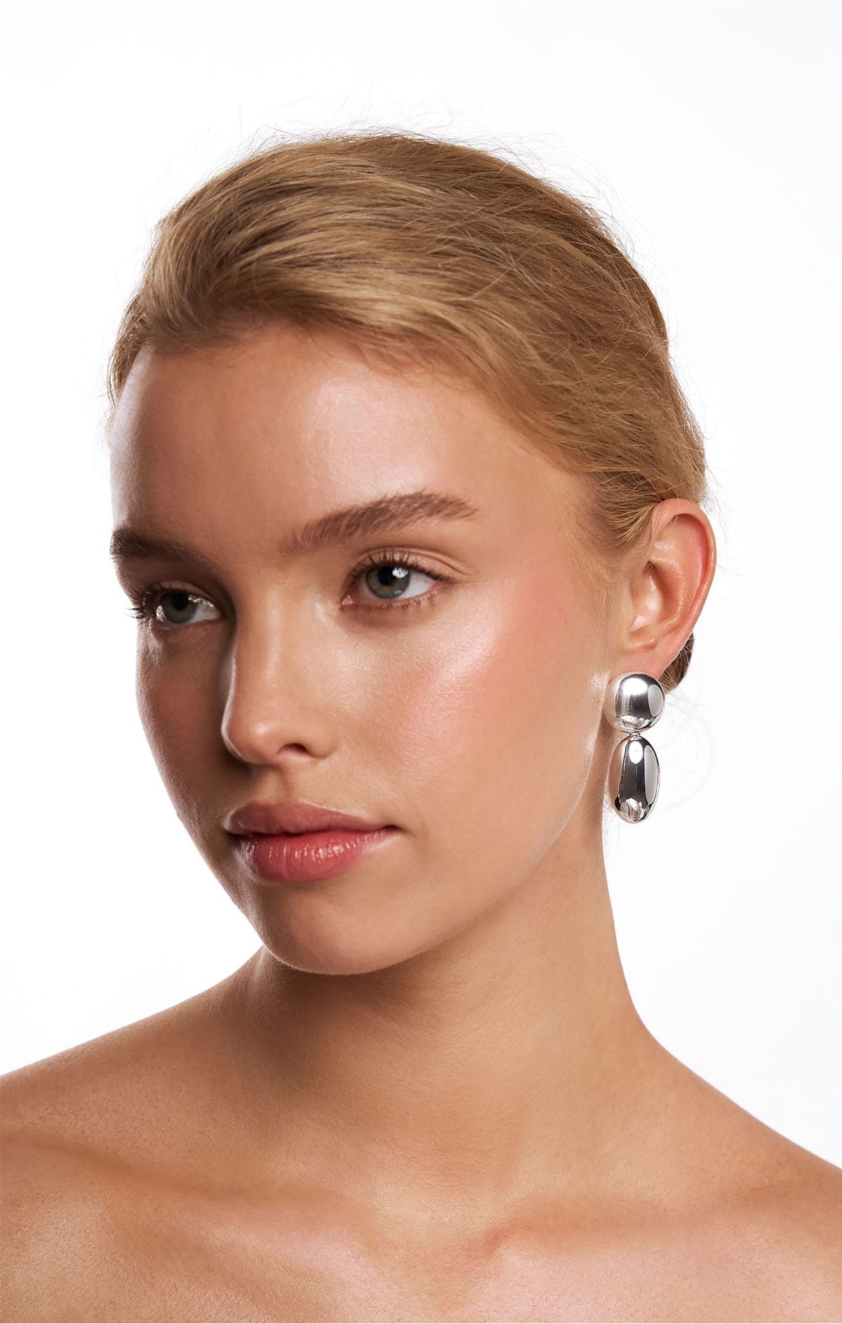 Earrings OS / SILVER MALIBU EARRINGS IN SILVER