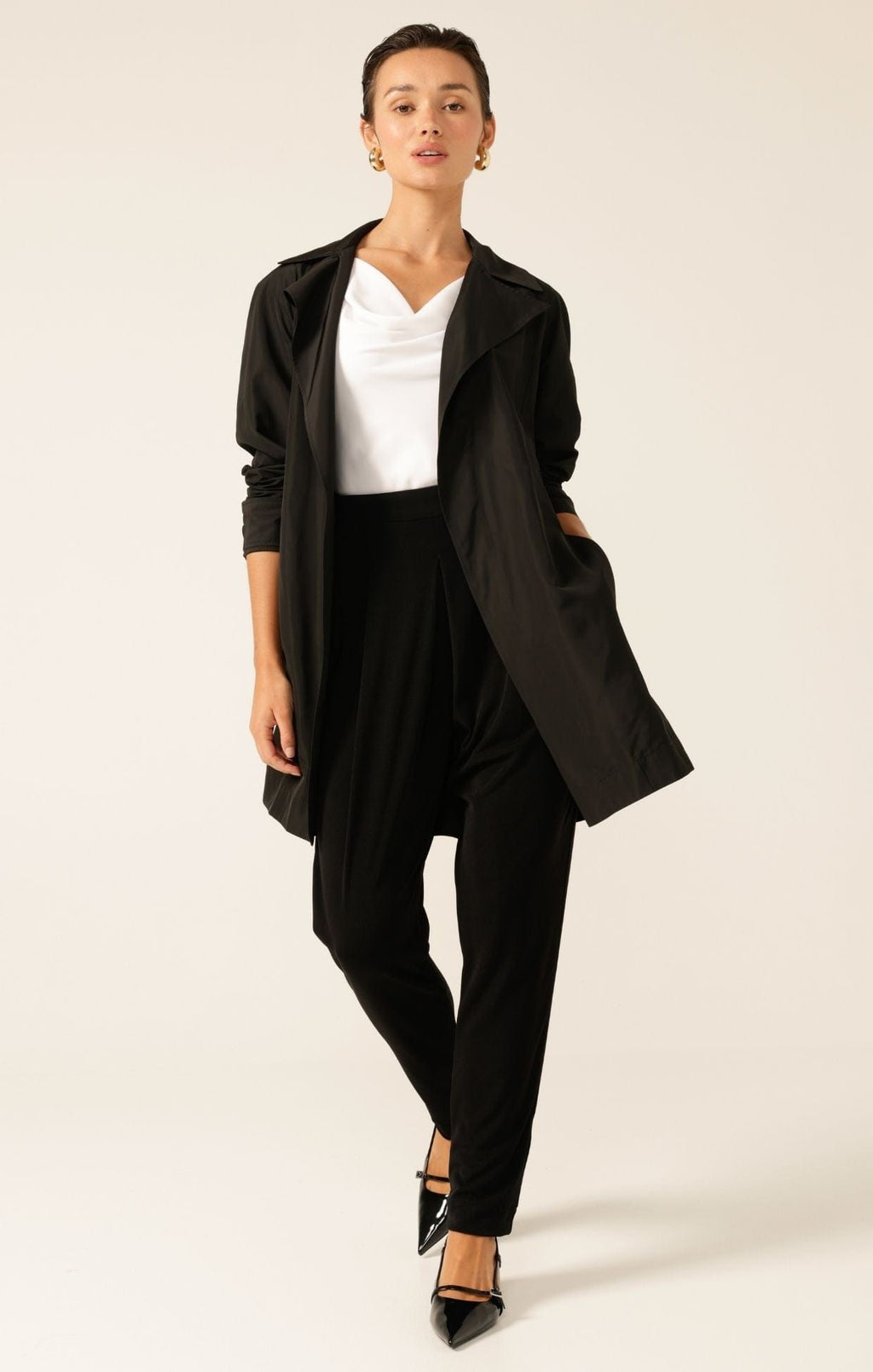 Eclipse Noir Trench Coat main image 1