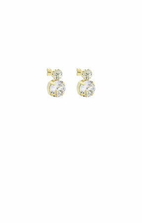 Earrings OS / CZ ROYAL CRYSTAL EARRING IN CZ