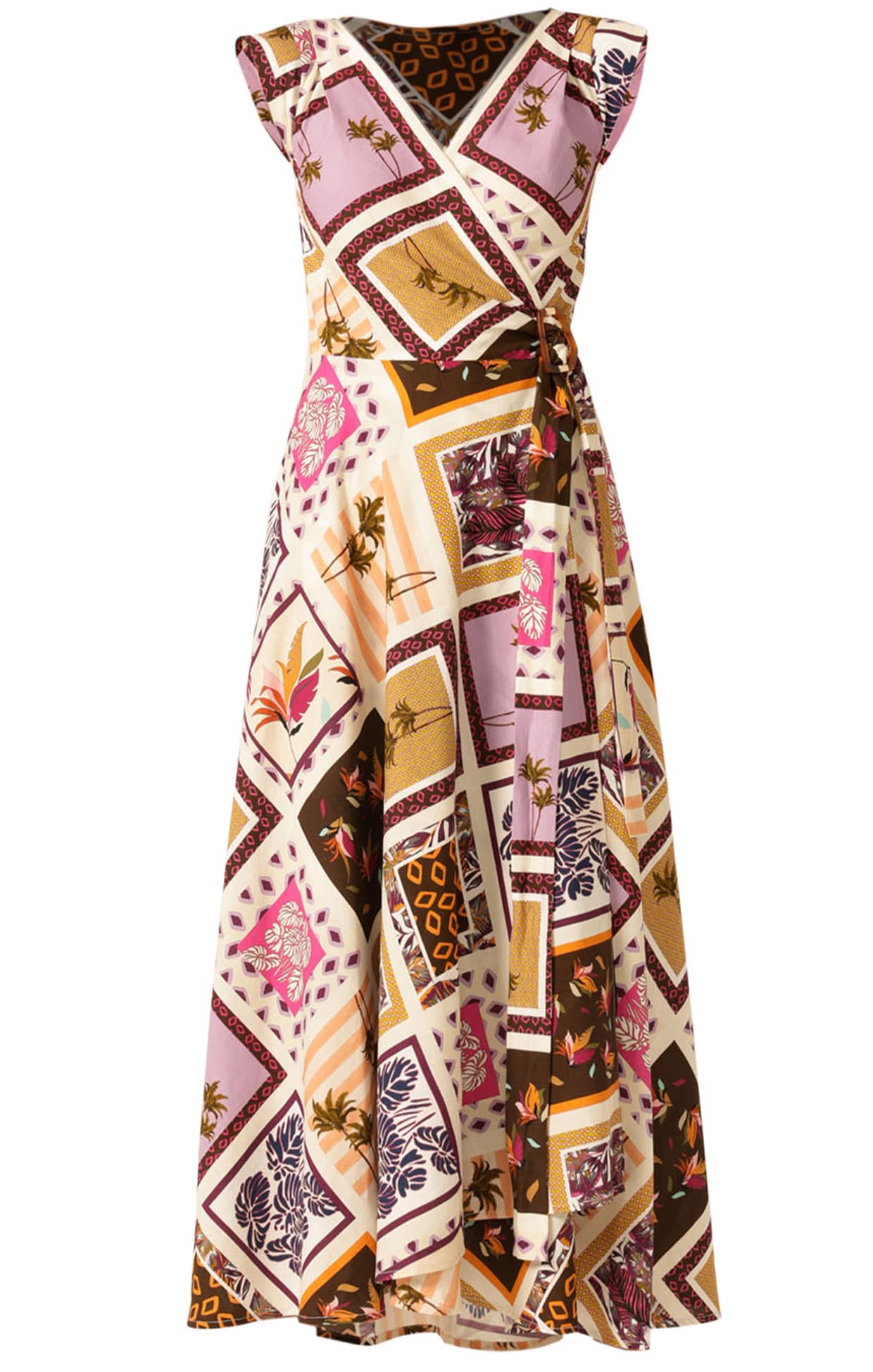 Dresses Multi Occasion SUNSET CHASE WRAP DRESS