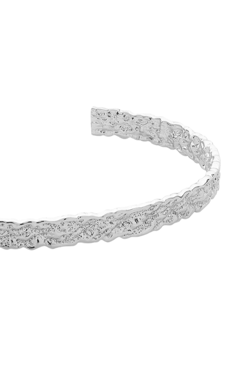 Bracelets OS / SILVER TATUM CUFF IN SILVER