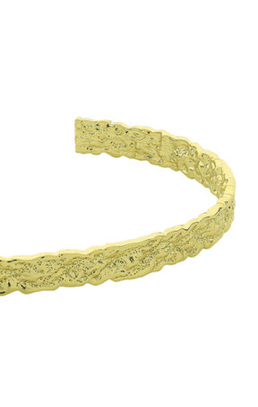 Bracelets OS / GOLD TATUM CUFF IN GOLD