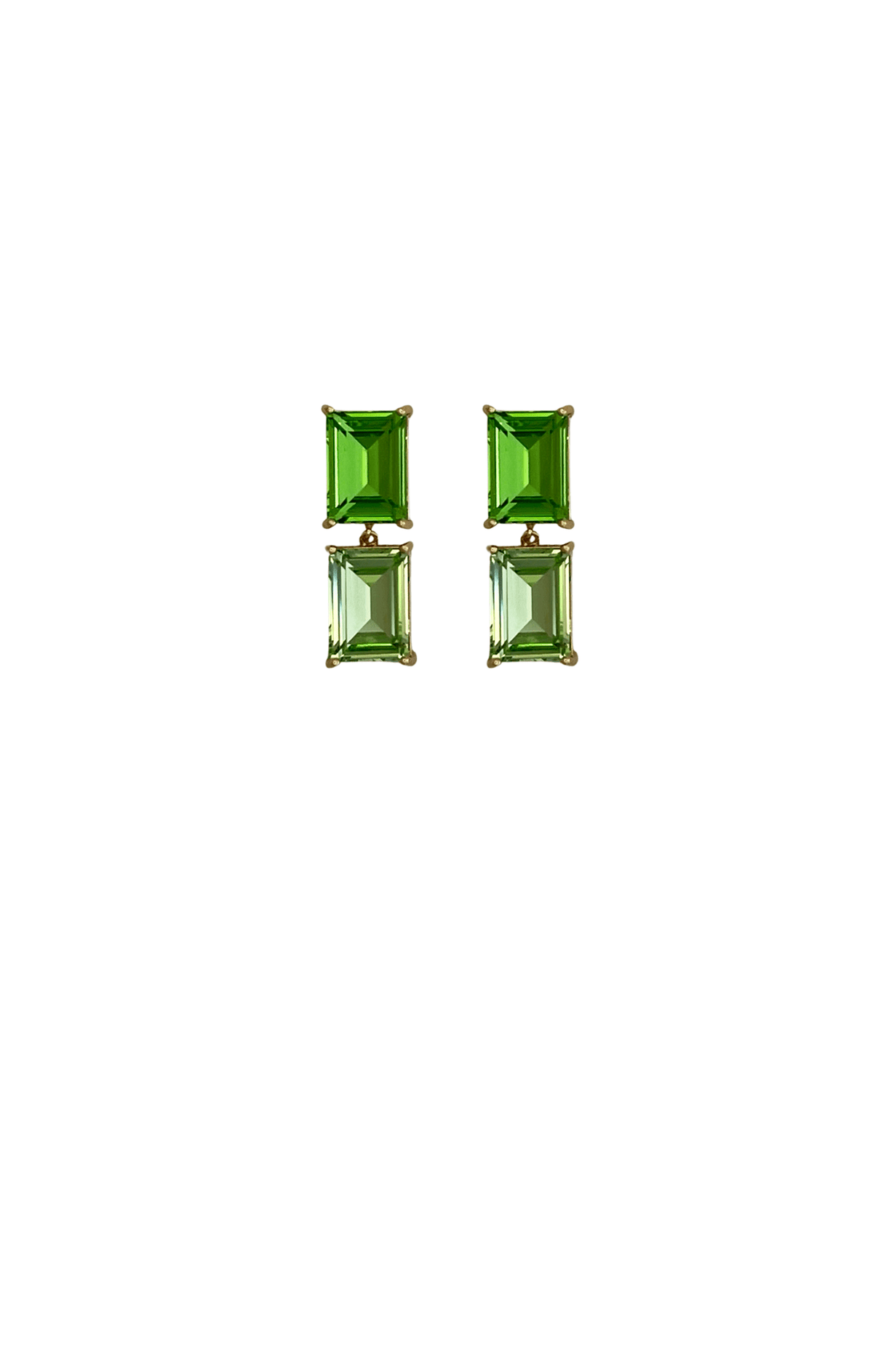 Multi Occasion OS / GREEN CHARLOTTE EARRING IN GREEN