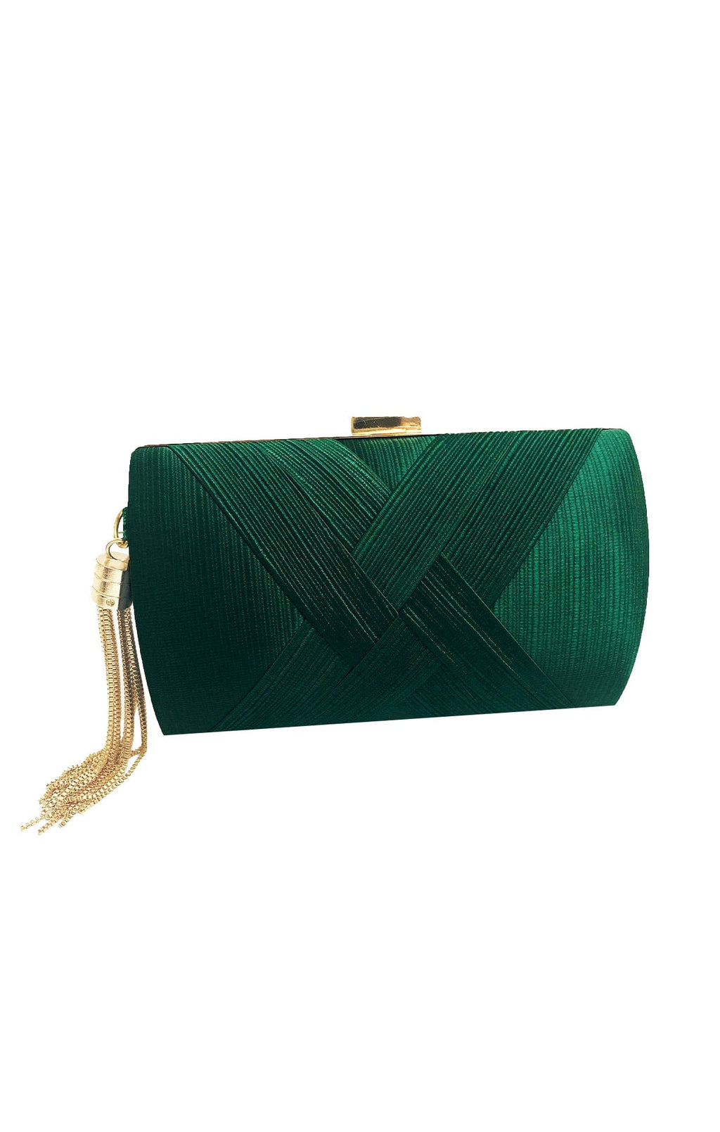 Deanna Evening Clutch Bag in Emerald