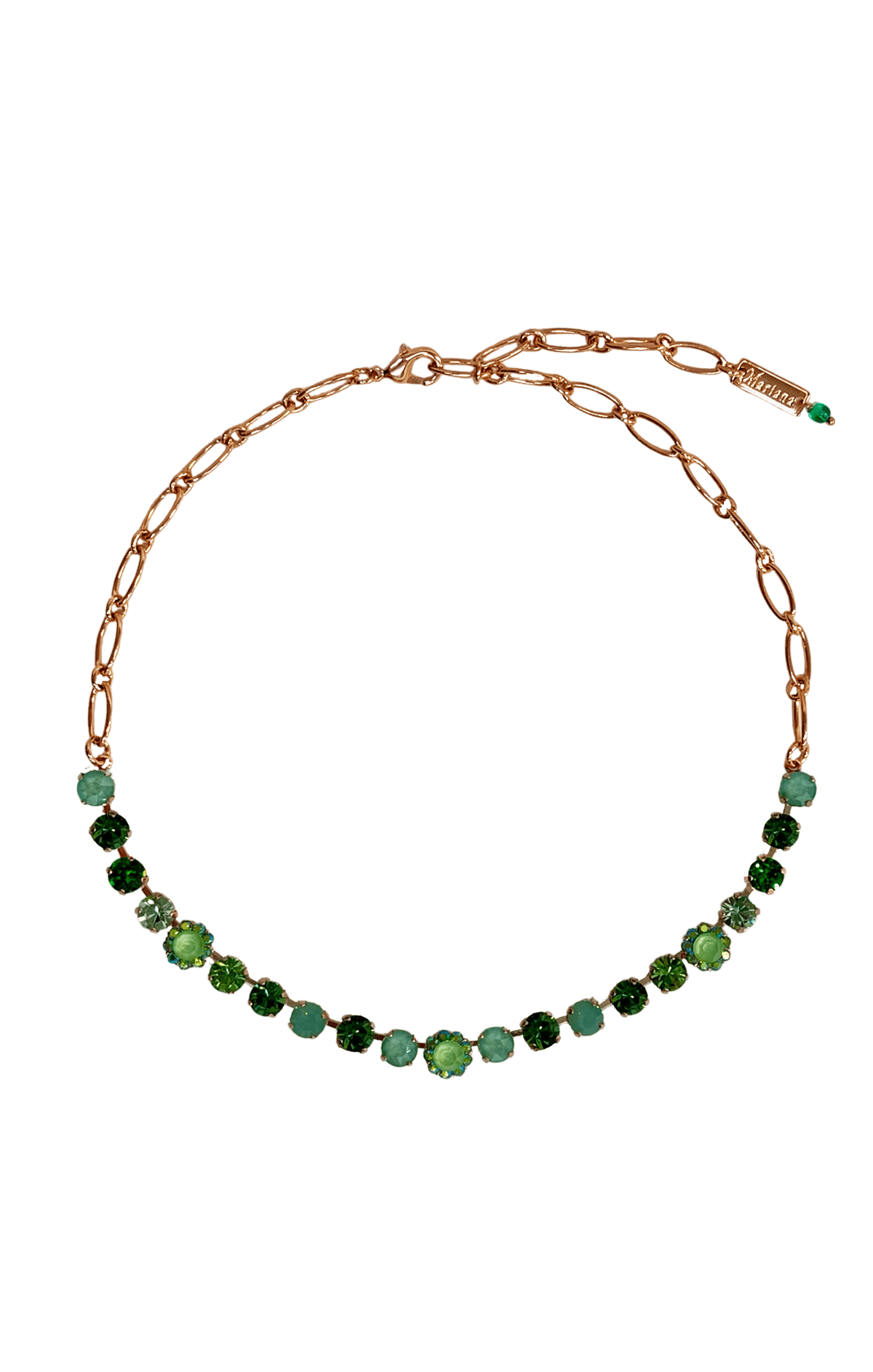 ACCESSORIES Necklaces One Size / Green FLORENCE NECKLACE IN GREEN MULTI