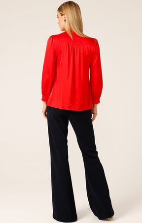 Tops HATCHIE BLOUSE IN CHERRY