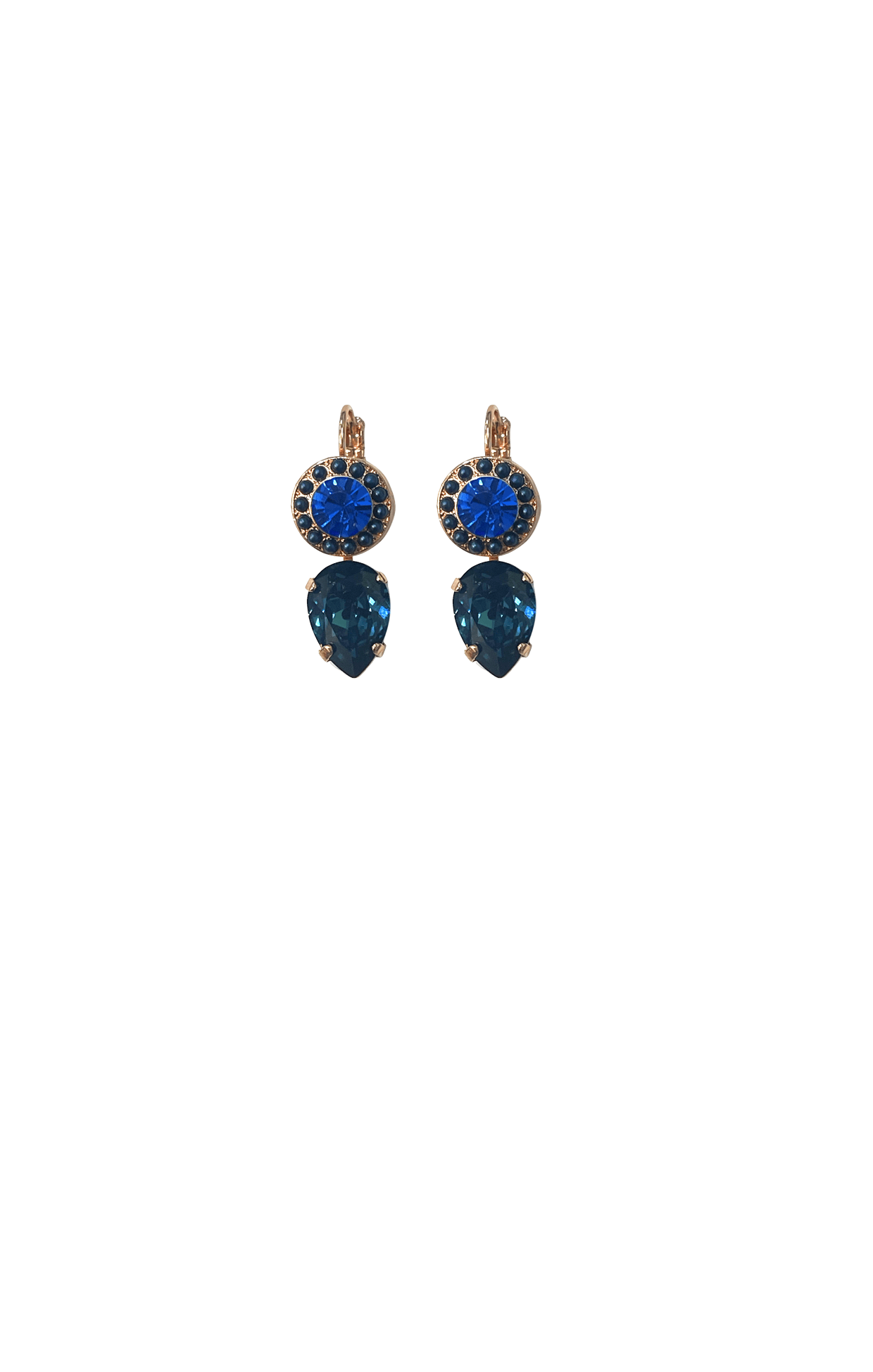ACCESSORIES Earrings One Size / Blue HELSINKI EARRING IN BLUE AND DARK TEAL