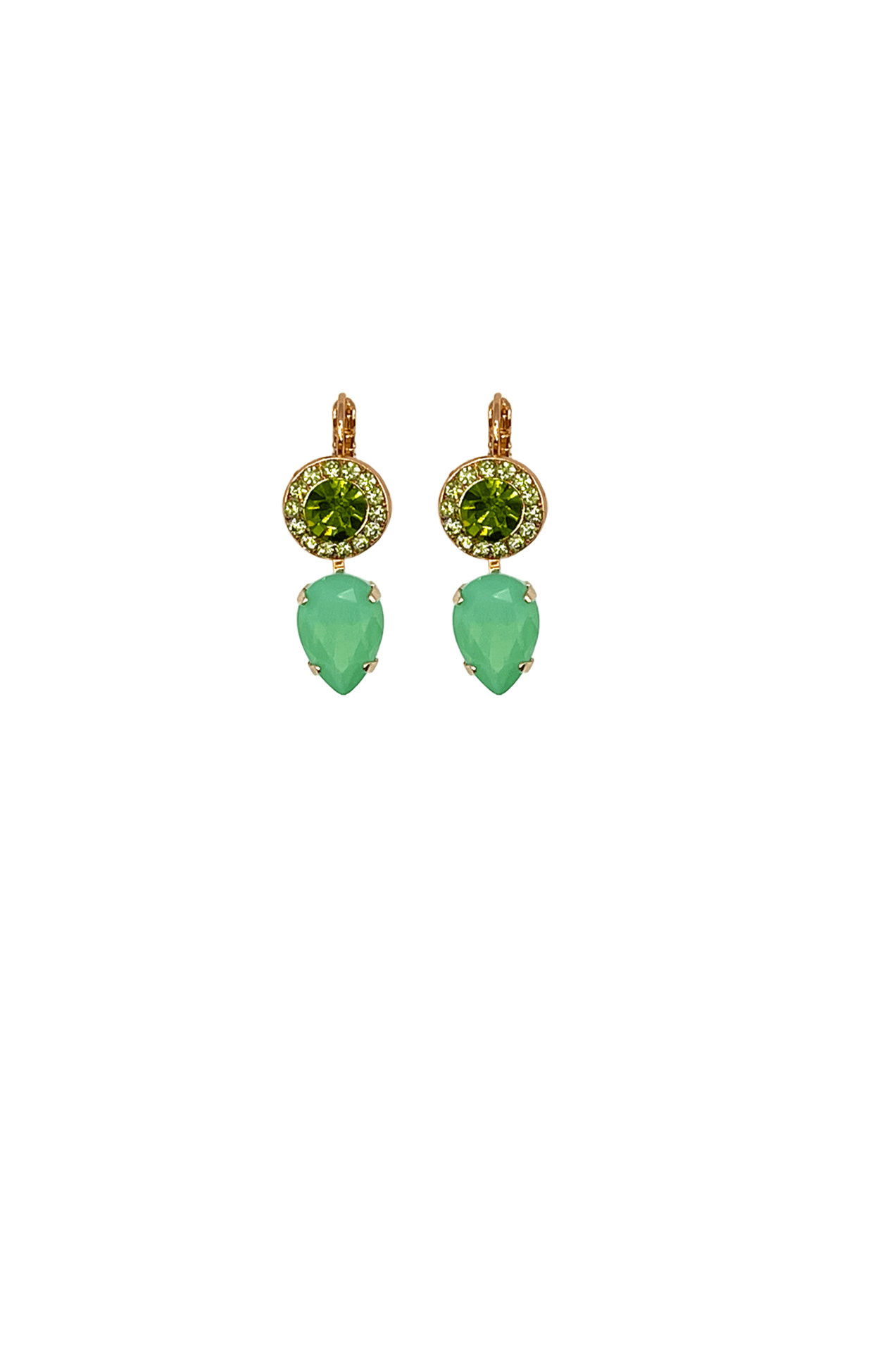 ACCESSORIES Earrings One Size / Green HELSINKI EARRING IN GREEN AND JADE