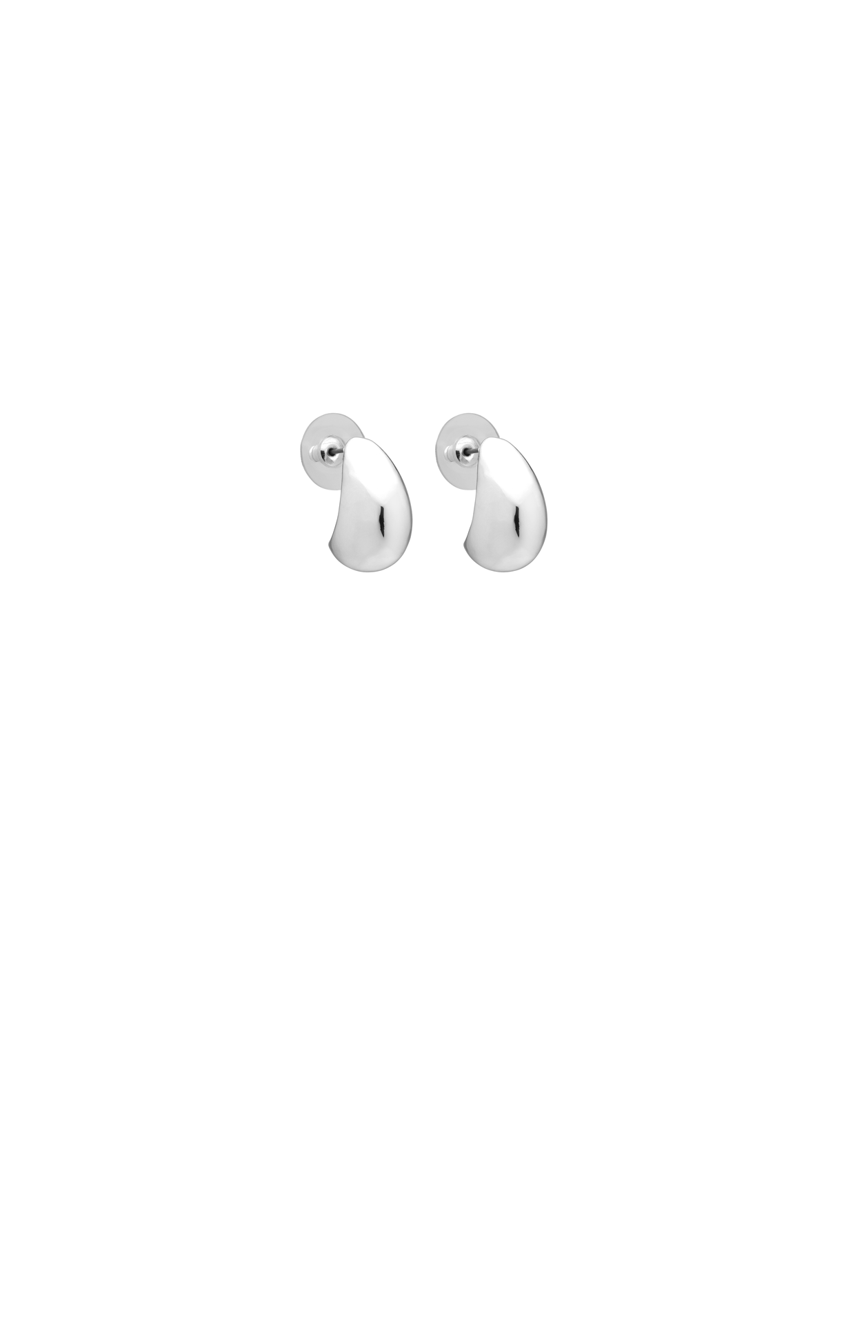 Earrings OS / SILVER JEMIMA EARRING IN SILVER