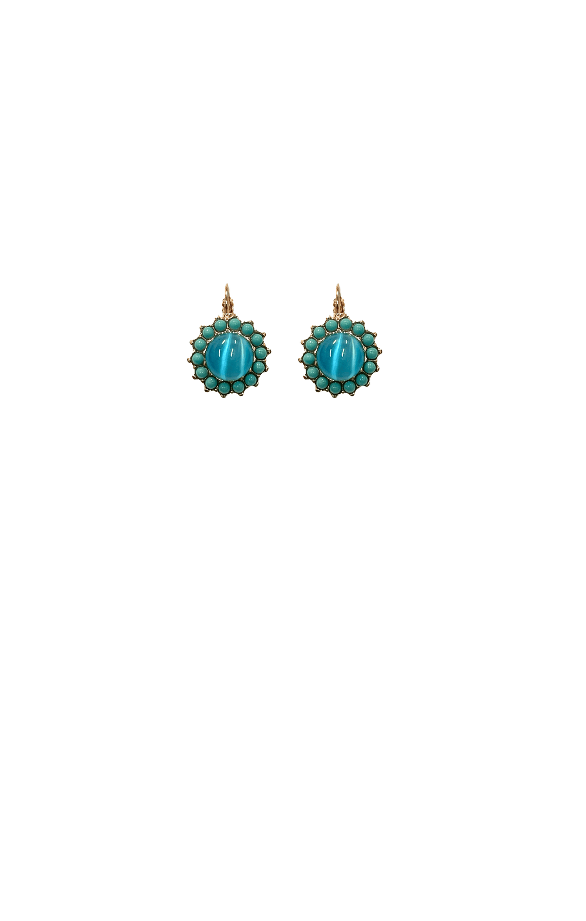 ACCESSORIES Earrings One Size / Blue MIAMI EARRING IN TURQUOISE