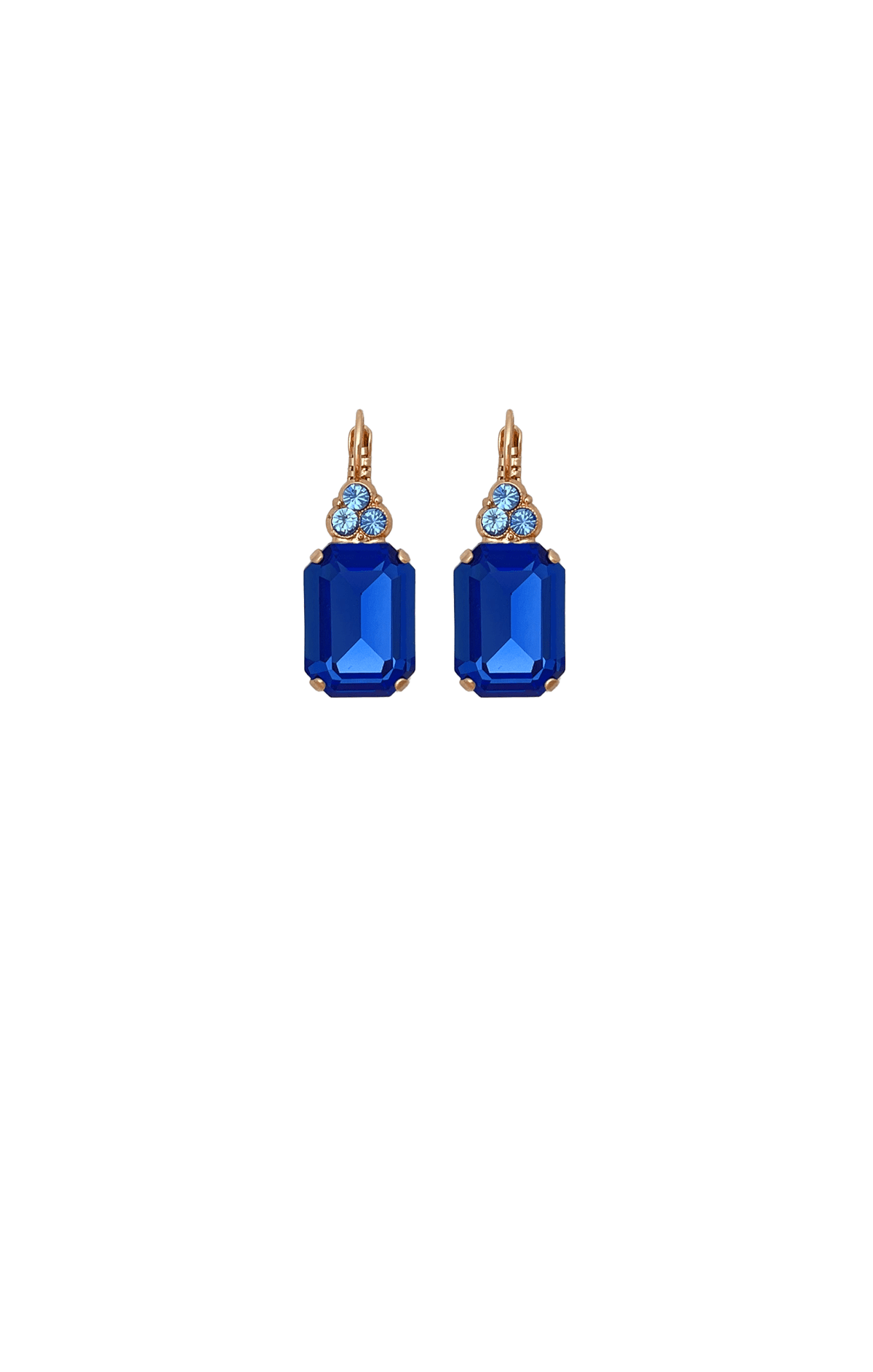 ACCESSORIES Earrings One Size / Blue NEW YORK EARRING IN SAPPHIRE