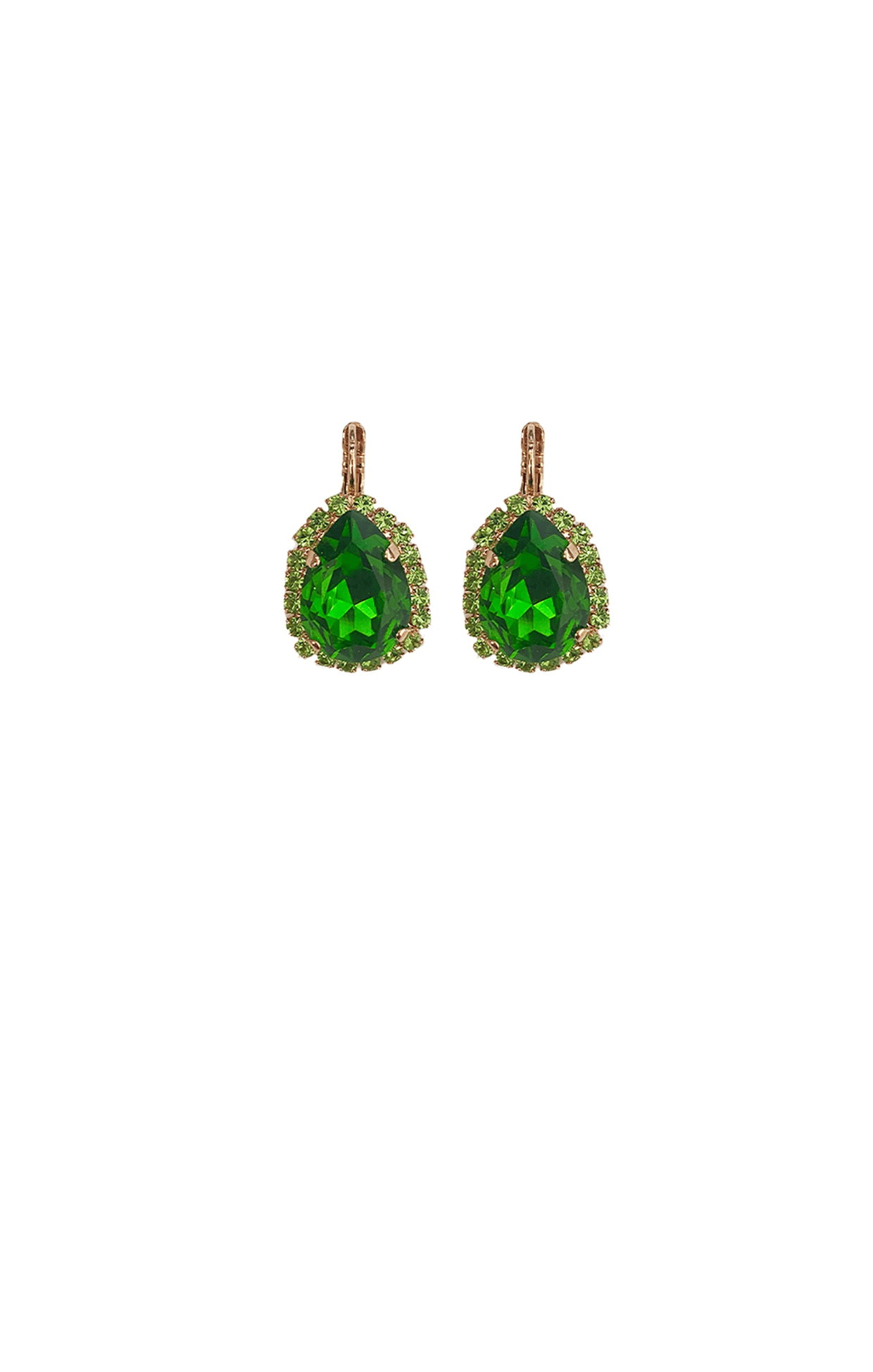 ACCESSORIES Earrings One Size / Green PARIS EARRING IN EMERALD