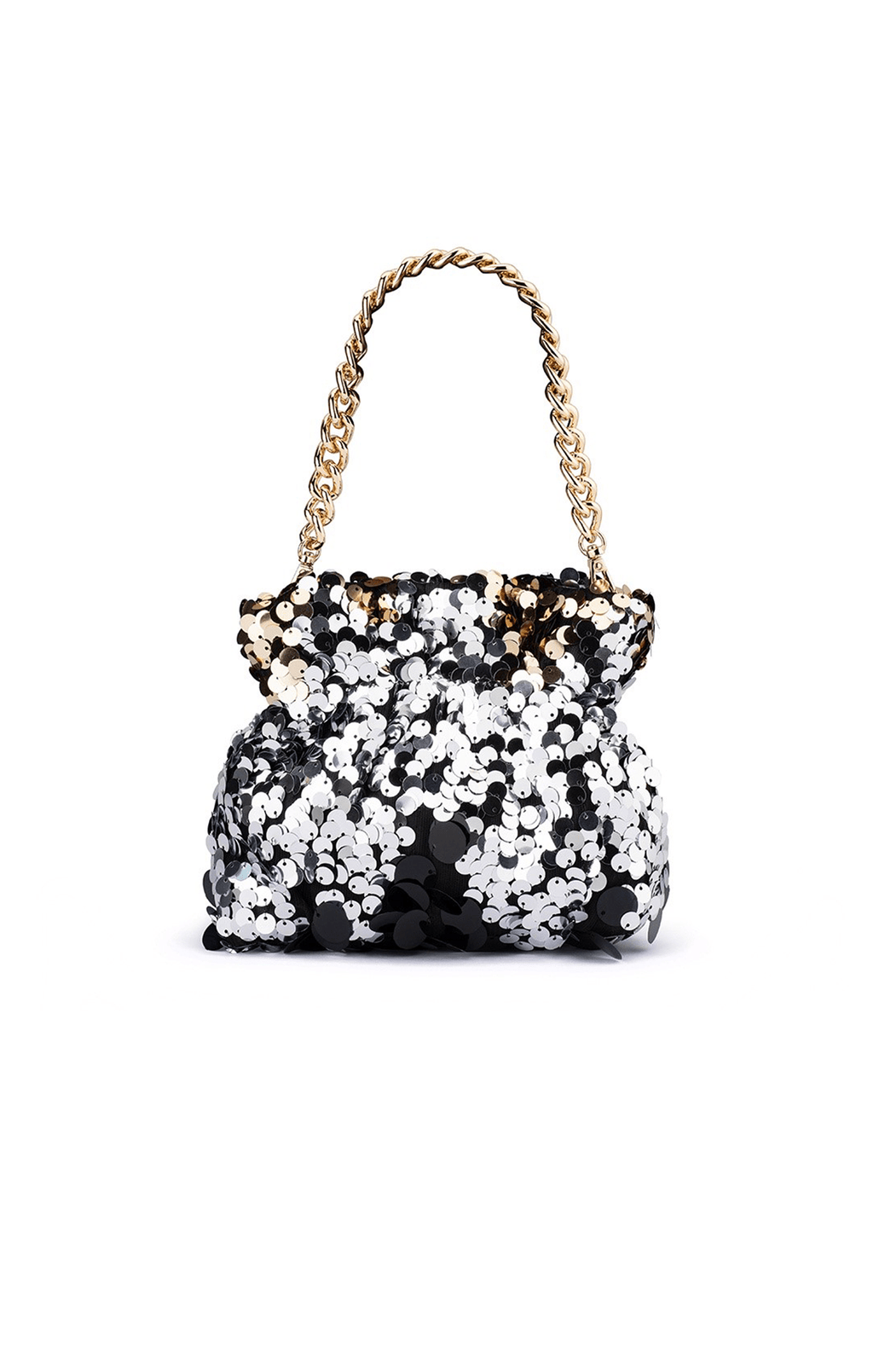 Pedro Pouch Bag in Black Multi by Olga Berg SACHA DRAKE