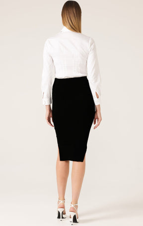 Skirts Multi Occasion PENCIL SKIRT IN BLACK