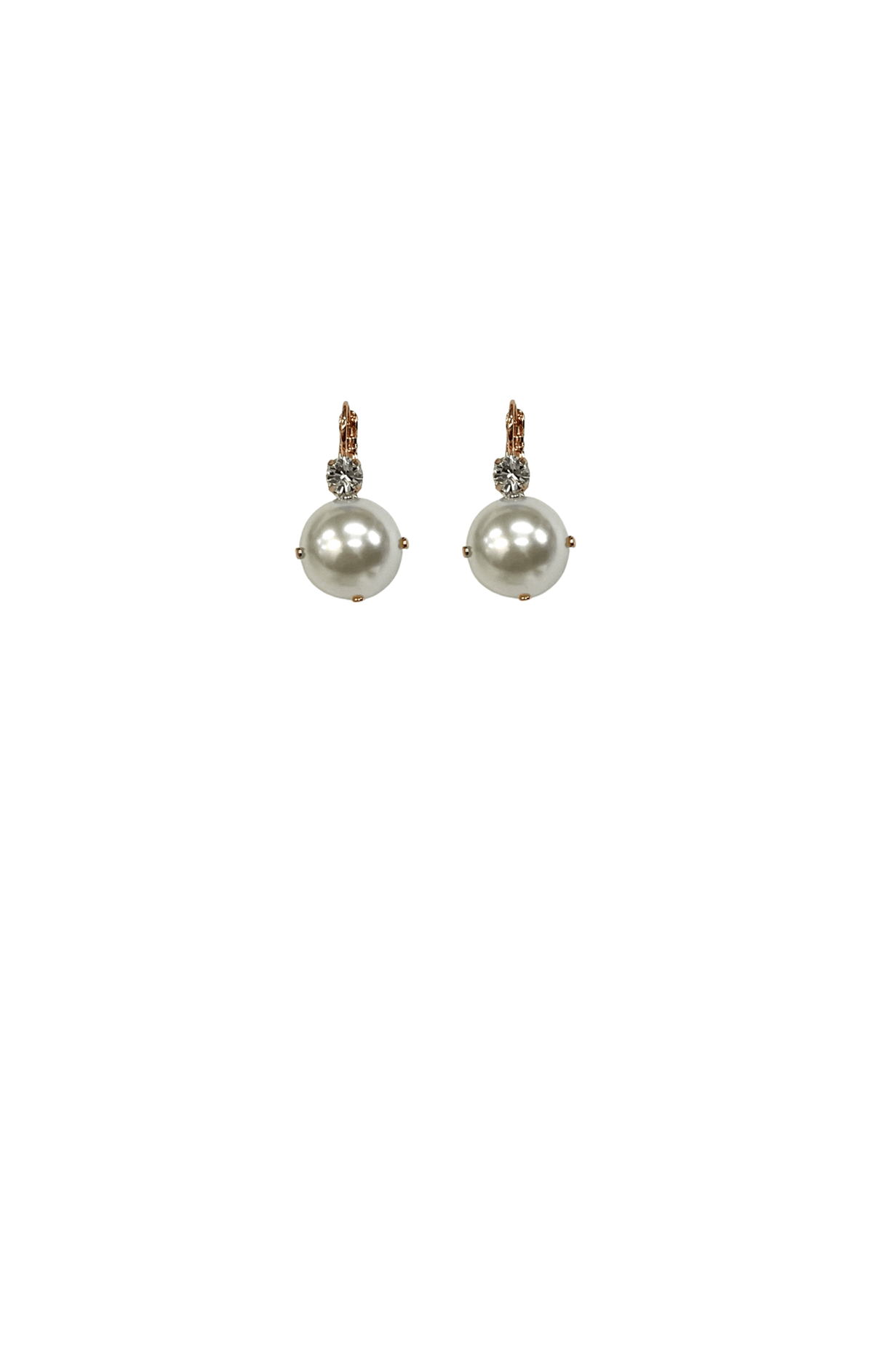 ACCESSORIES Earrings One Size / Neutral PRAGUE EARRING IN CRYSTAL PEARL