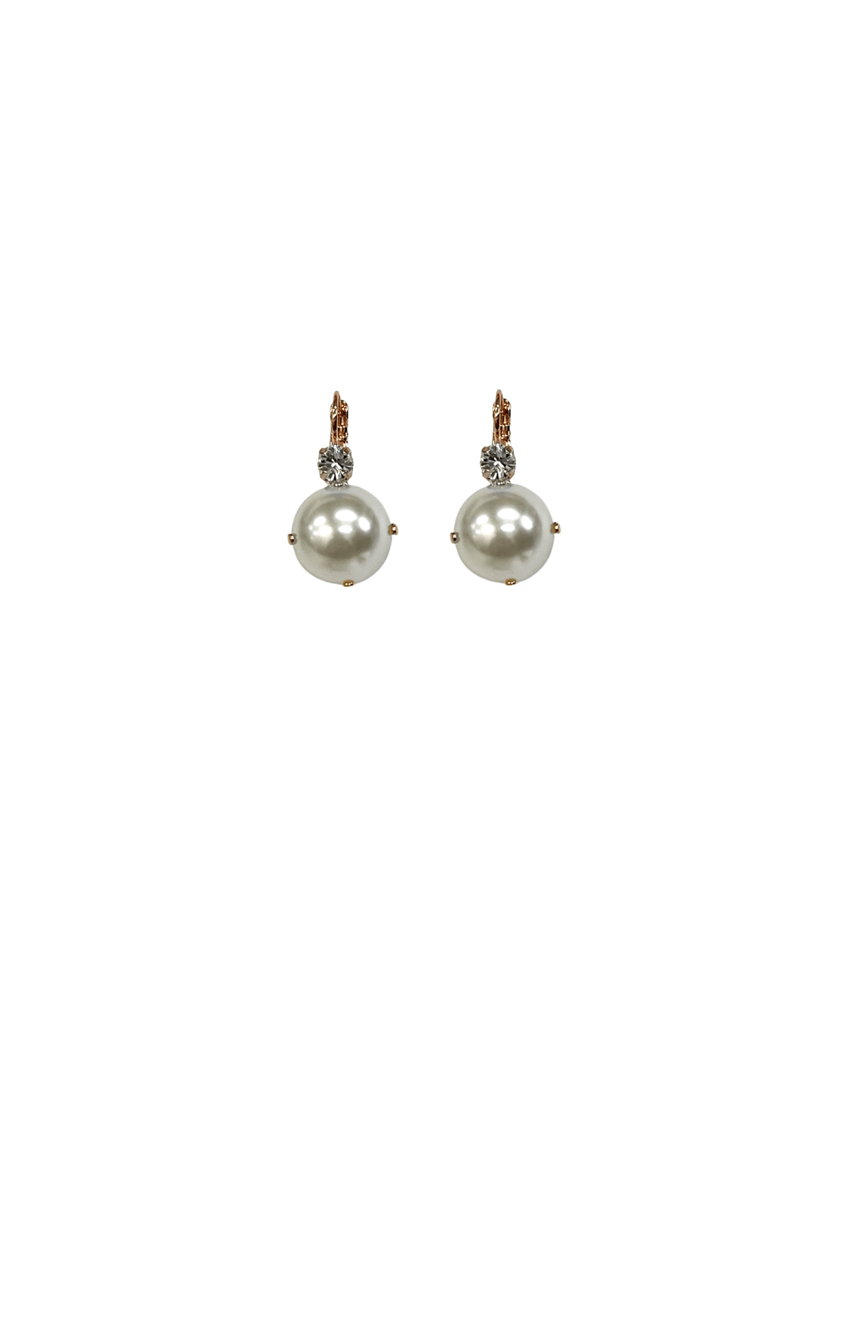 ACCESSORIES Earrings One Size / Neutral PRAGUE EARRING IN CRYSTAL PEARL