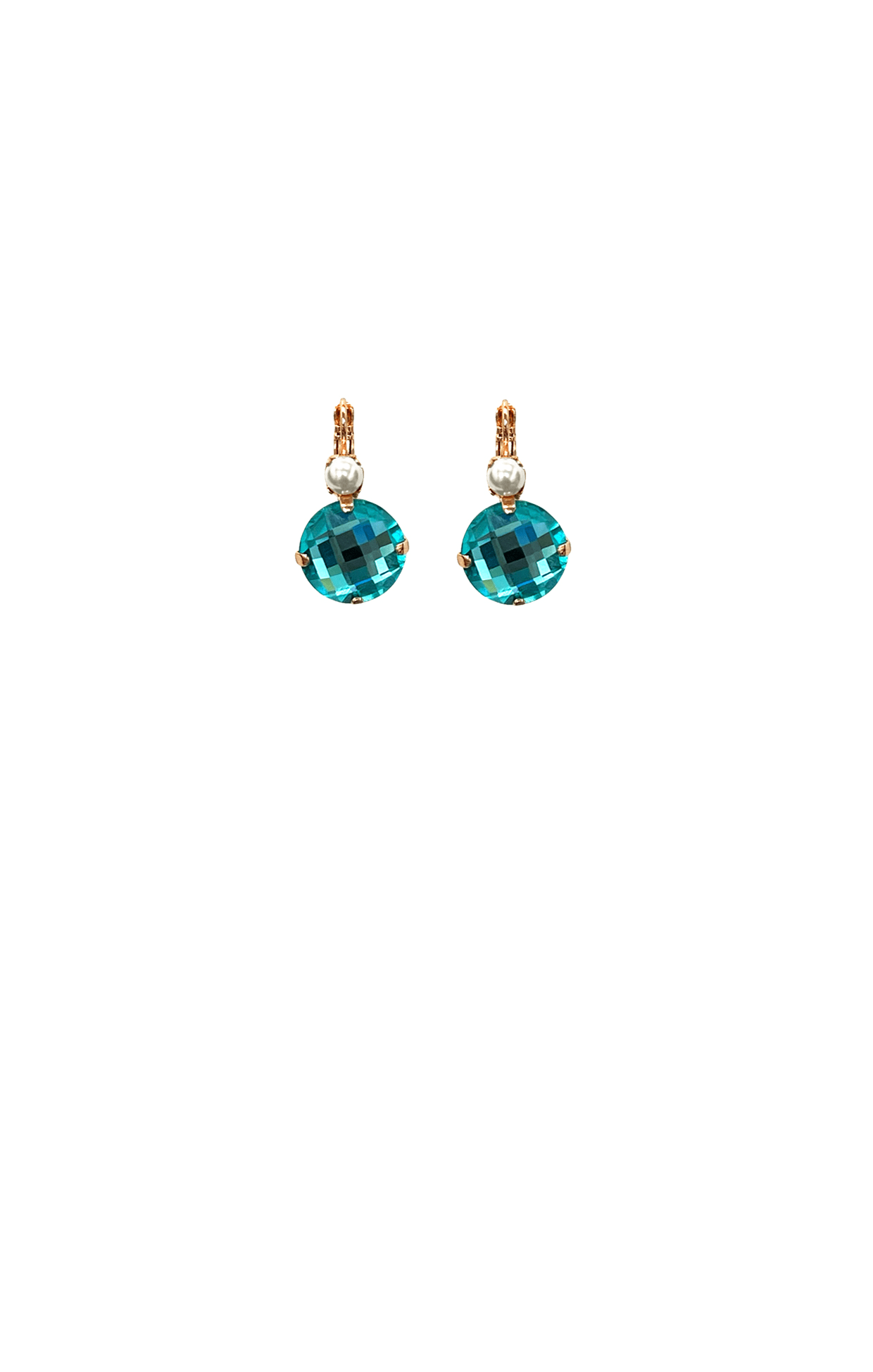 ACCESSORIES Earrings One Size / Blue PRAGUE EARRING IN PEARL TURQUOISE
