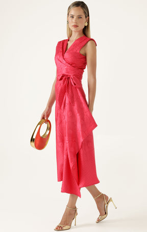 CAMELIA WRAP DRESS