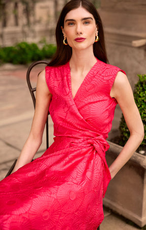 CAMELIA WRAP DRESS