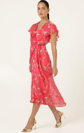 ELEANOR WRAP DRESS