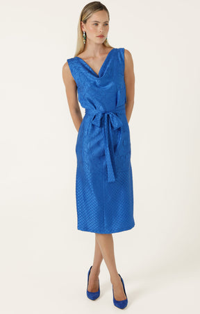GENTIAN DRESS IN BLUE