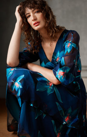 PENDULUM WRAP DRESS