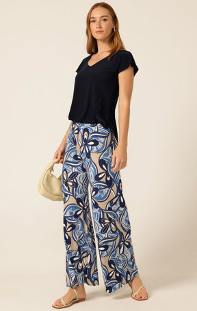 PRINTED SEAMLESS PANT