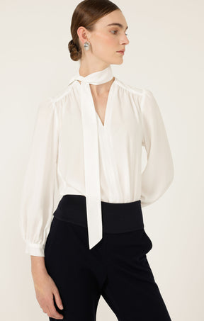 PRUDENCE BLOUSE IN IVORY