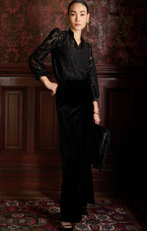 PLUSH PALAZZO PANT