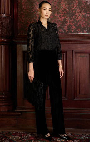SALOME BLOUSE IN BLACK
