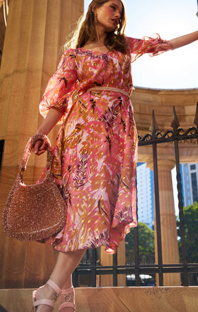 SANGRIA SPLASH DRESS