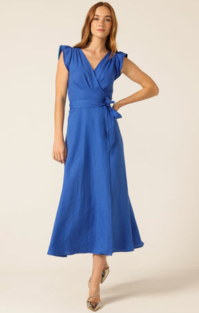 SEA AND SAND WRAP DRESS