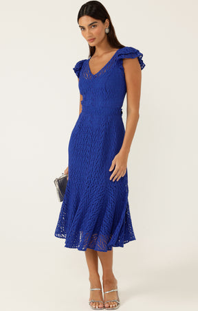 SIENNA SUNSET DRESS IN MARINE