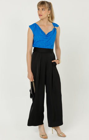 TINOS TOP IN COBALT