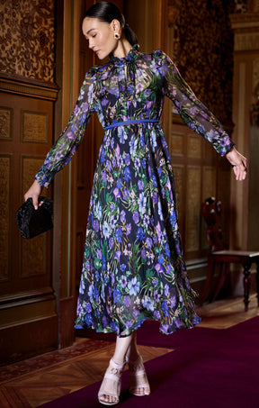 VIOLETTA MIDI DRESS