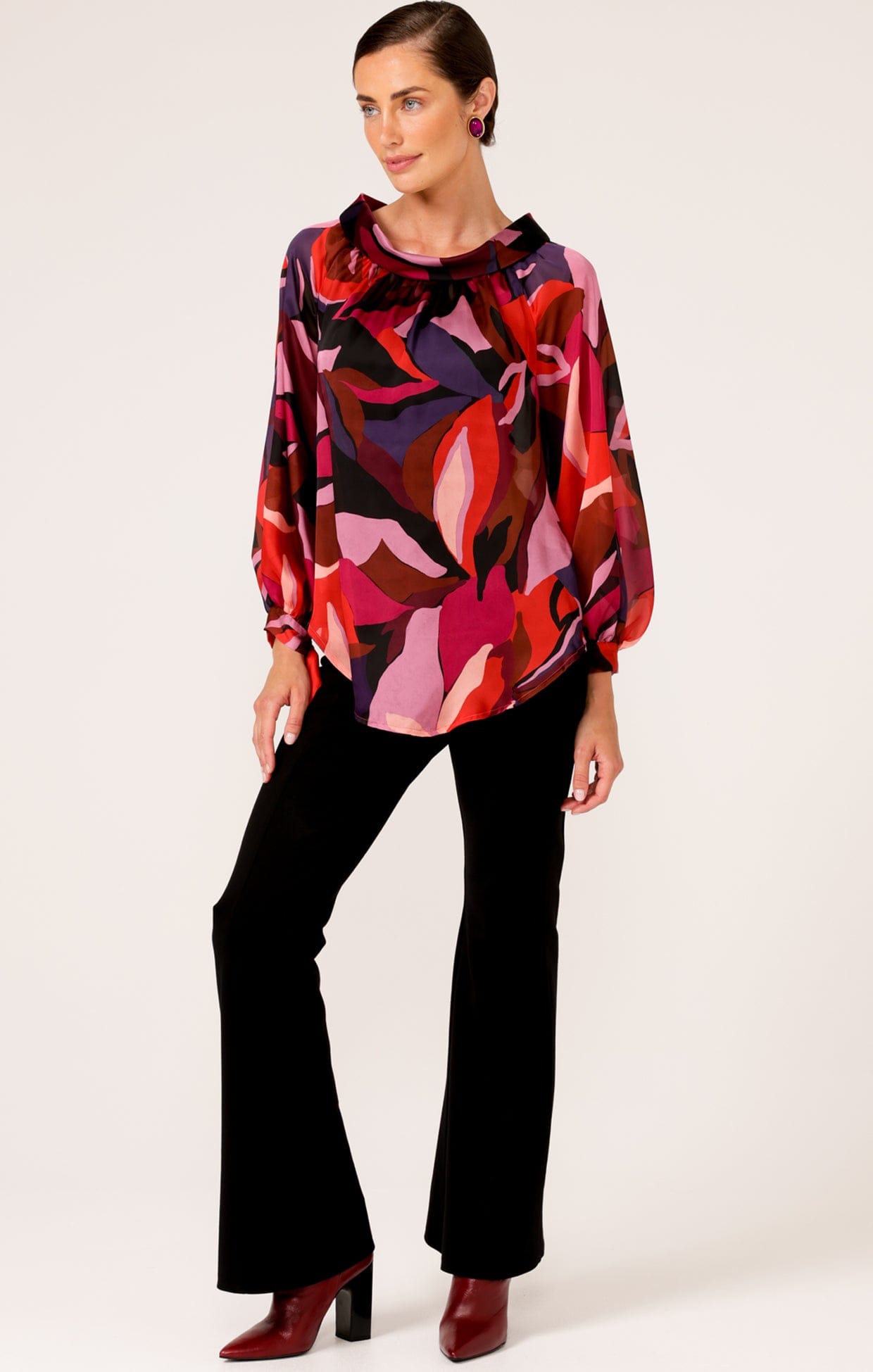 Tops Events SOLAR FLARE BLOUSE