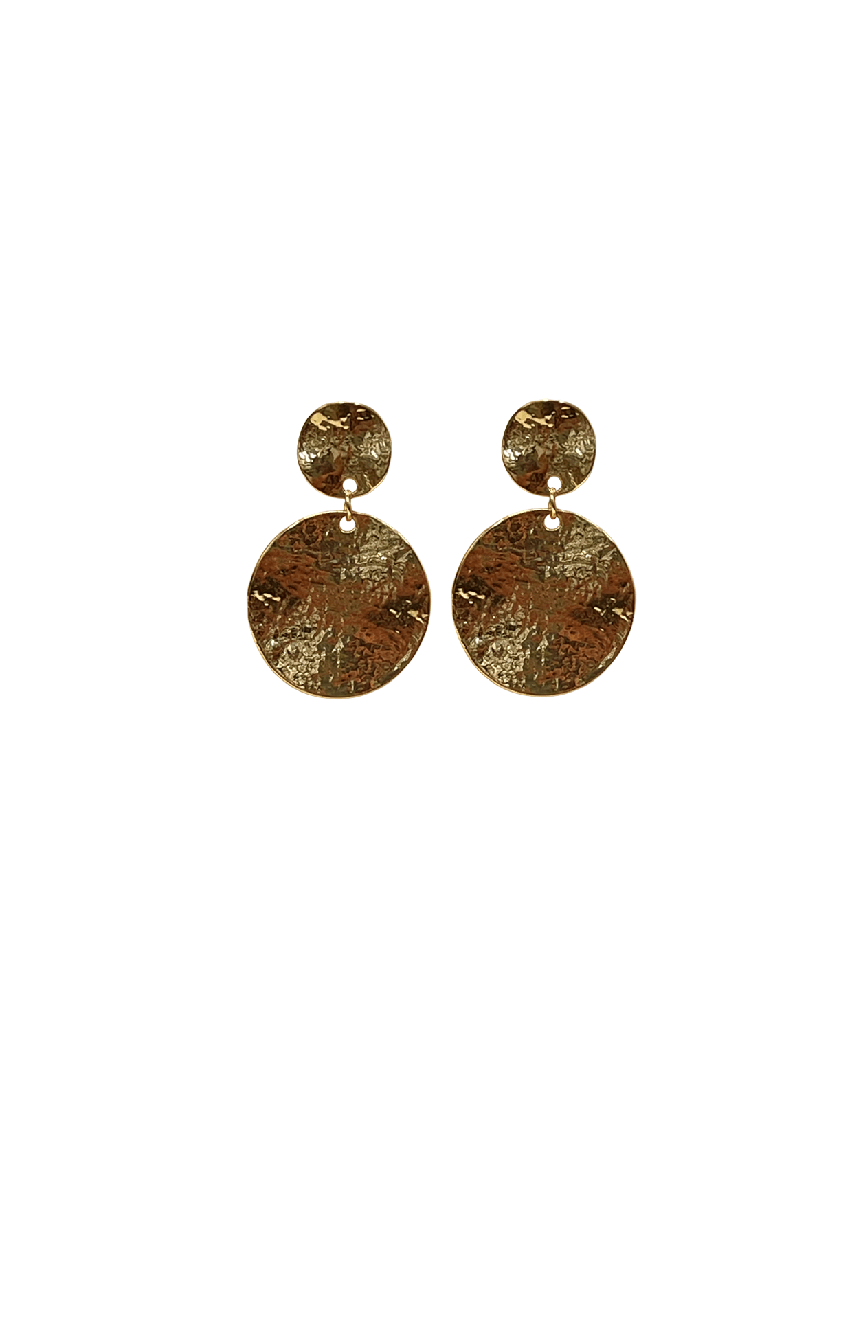 ACCESSORIES Earrings One Size / Neutral TILLY TEXTURED EARRING IN GOLD
