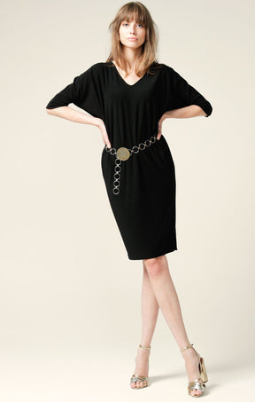 Dresses Multi Occasion BATWING DRESS IN BLACK
