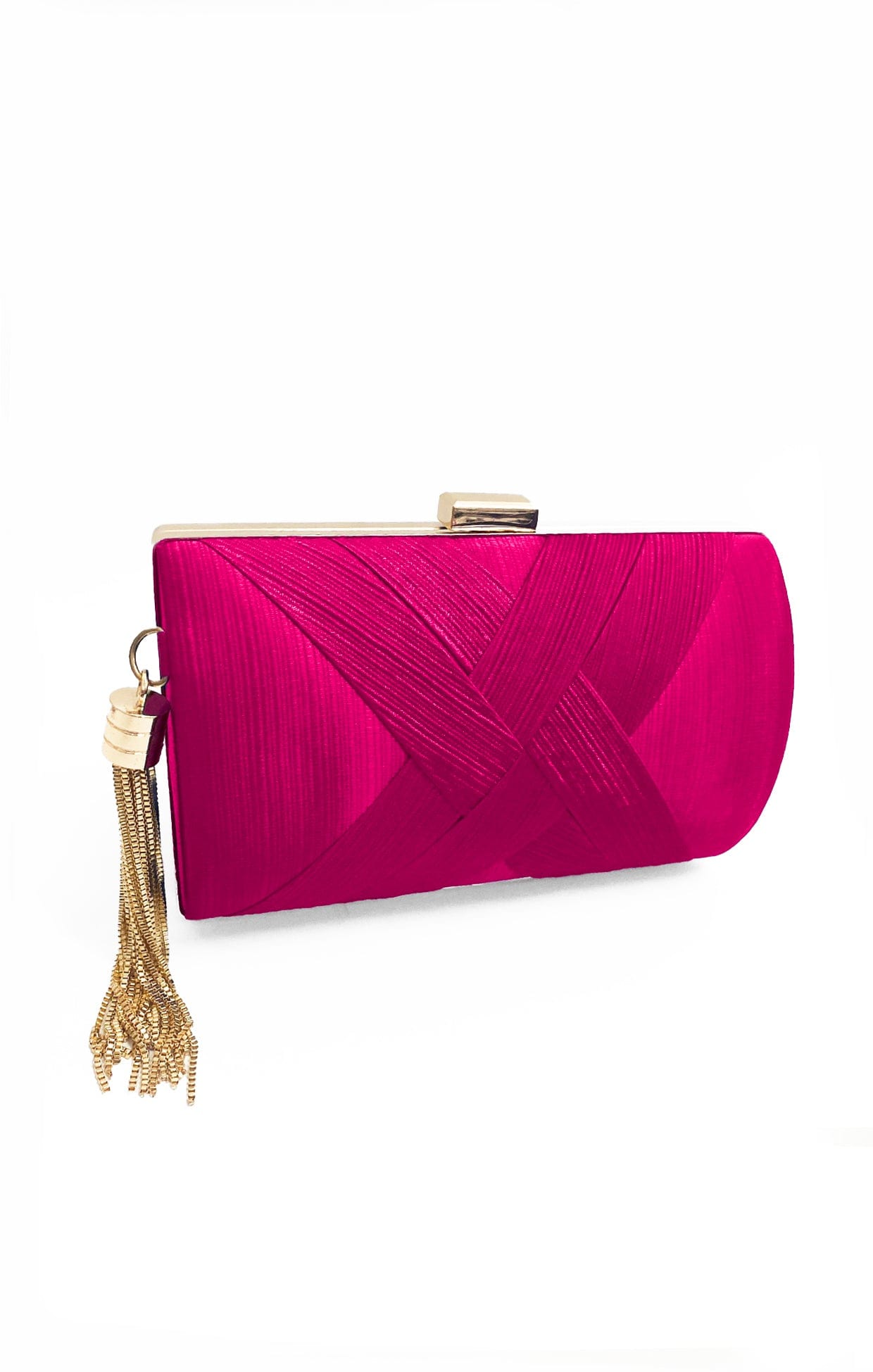 ACCESSORIES Bags Clutches One Size / Pink DEANNA EVENING BAG IN HOT PINK