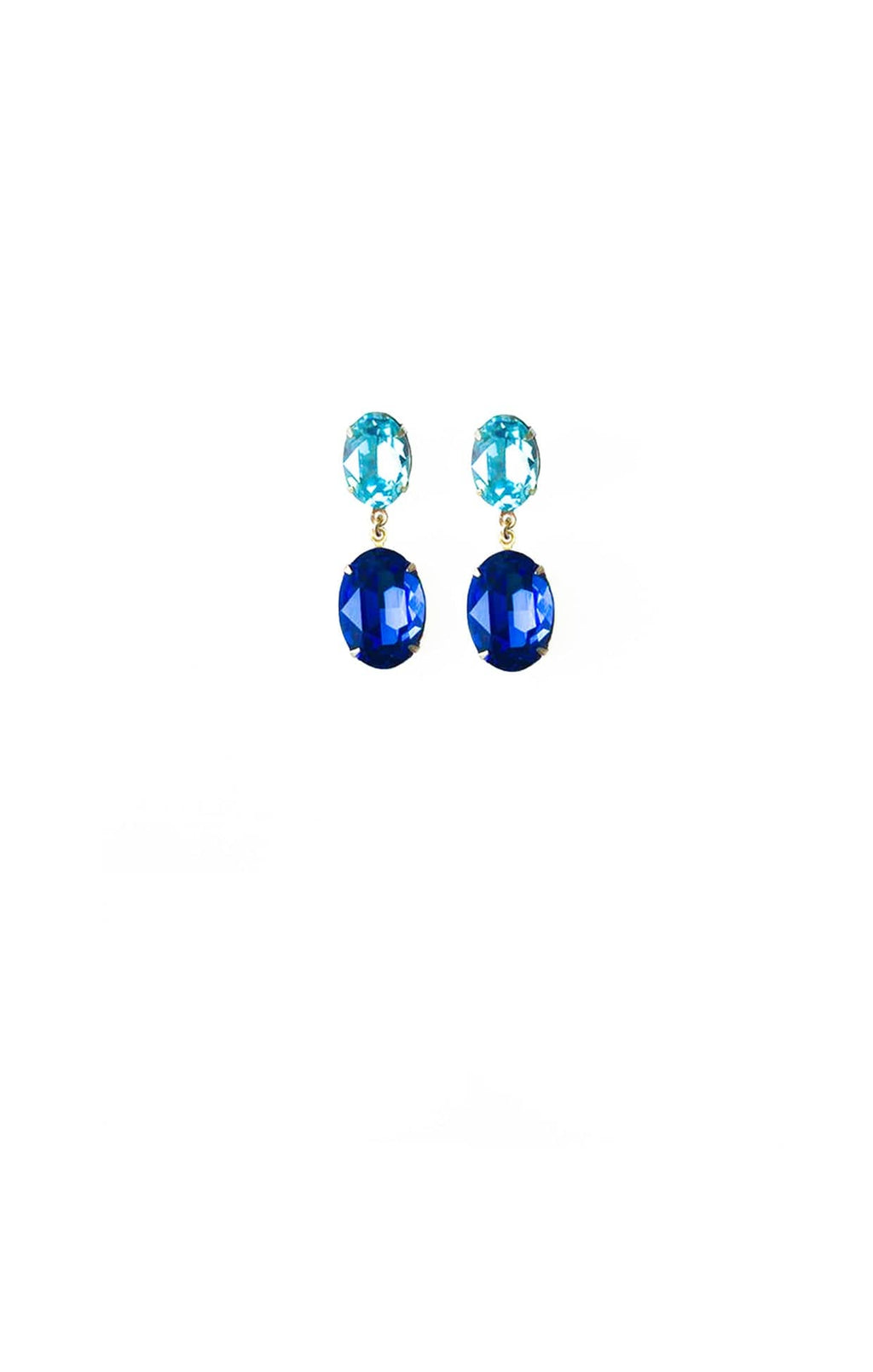 Drop Earring (Aqua Sapphire)