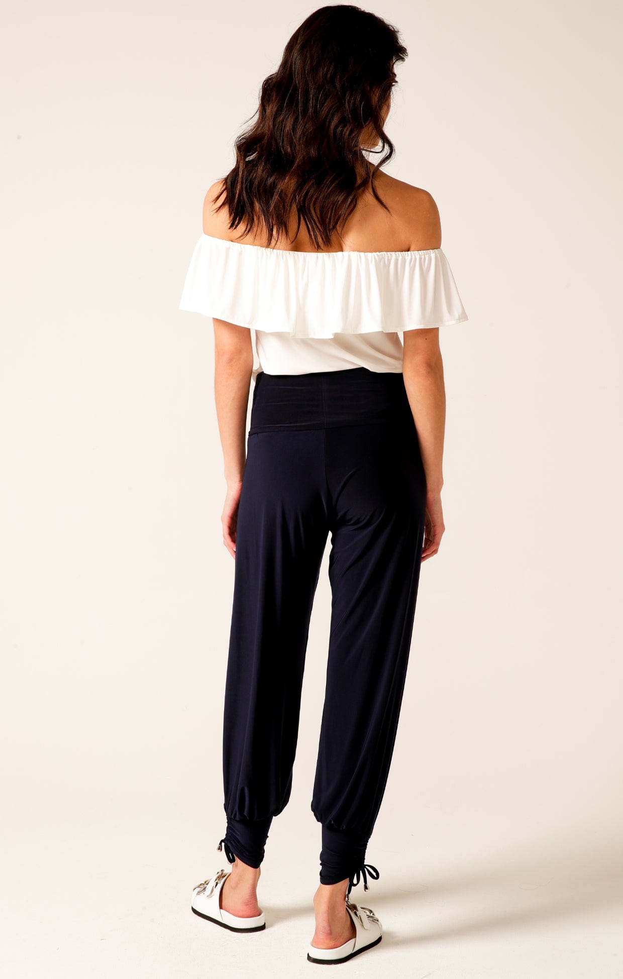 Pants Multi Occasion HAREM PANT IN NAVY