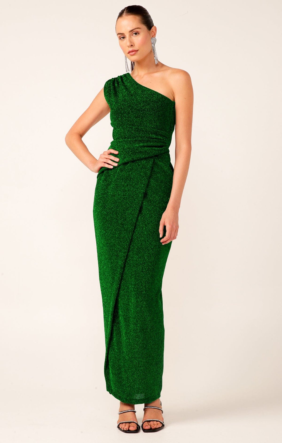 Dresses Events VALEDICTORY DRESS IN EMERALD