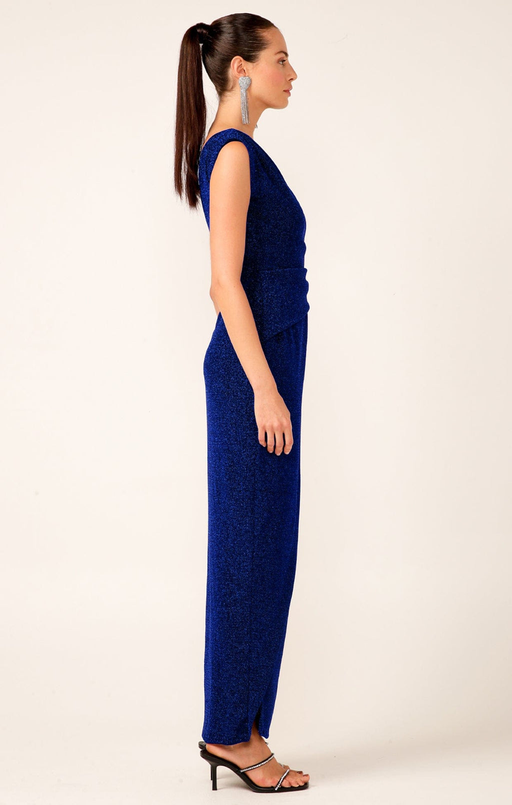 Sflcathi Sadie Ankle Dress Dark Sapphire